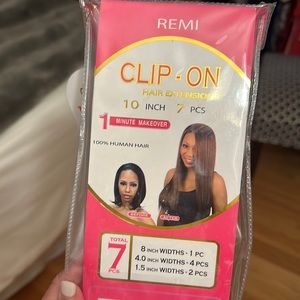 Remi 10" human hair extensions, color 27